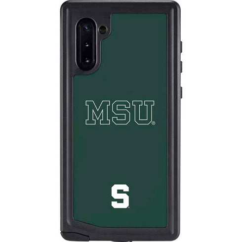 Michigan State University MSU Letters Galaxy Cases