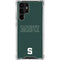 Michigan State University MSU Letters Galaxy S23 Ultra Clear Case