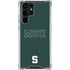 Michigan State University MSU Letters Galaxy S23 Ultra Clear Case