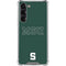 Michigan State University MSU Letters Galaxy S24 FE Clear Case