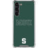 Michigan State University MSU Letters Galaxy S24 FE Clear Case