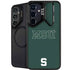 Michigan State University MSU Letters Galaxy S25 Plus Kickstand Case