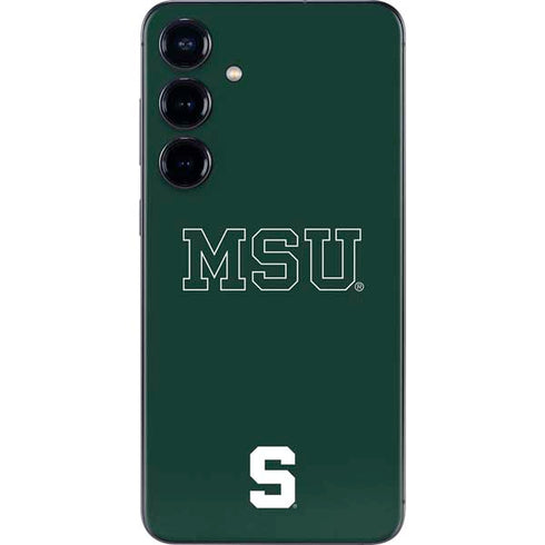 Michigan State University MSU Letters Galaxy S24 Plus Skin