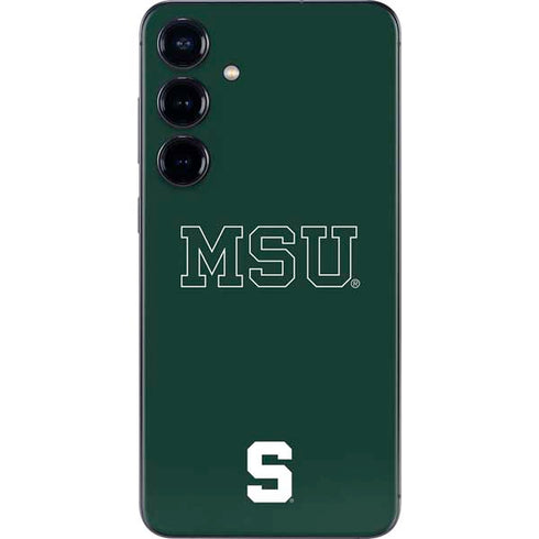 Michigan State University MSU Letters Galaxy S24 Skin