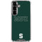 Michigan State University MSU Letters Galaxy S26 Clear Case