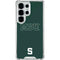 Michigan State University MSU Letters Galaxy S26 Ultra Clear Case