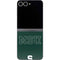 Michigan State University MSU Letters Galaxy Z Flip6 Skin