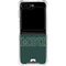 Michigan State University MSU Letters Galaxy Z Flip6 Clear Case