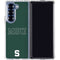 Michigan State University MSU Letters Galaxy Z Fold6 Clear Case
