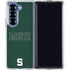 Michigan State University MSU Letters Galaxy Z Fold6 Clear Case