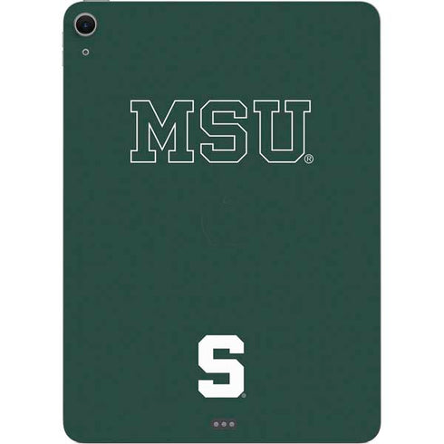 Michigan State University MSU Letters Apple iPad Air Skin