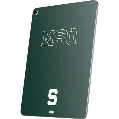 Michigan State University MSU Letters Apple iPad Air Skin