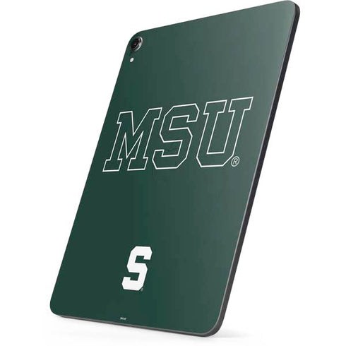 Michigan State University MSU Letters Apple iPad Pro Skin