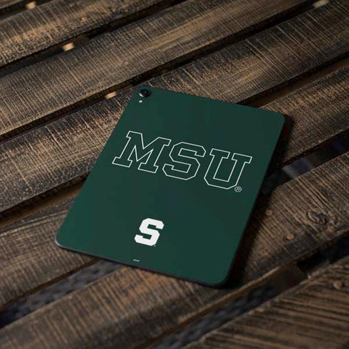 Michigan State University MSU Letters Apple iPad Pro Skin