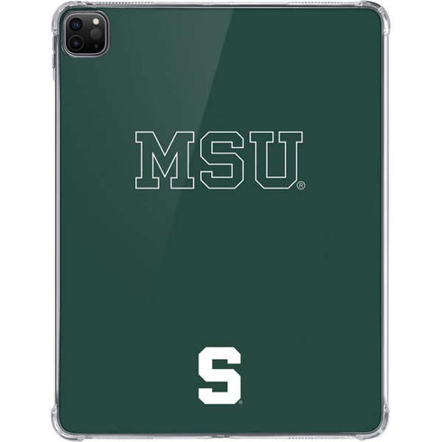 Michigan State University MSU Letters iPad Pro 11in (2024) Clear Case