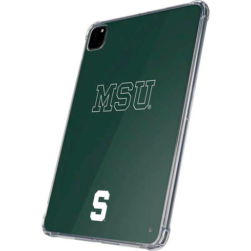 Michigan State University MSU Letters iPad Pro 11in (2024) Clear Case