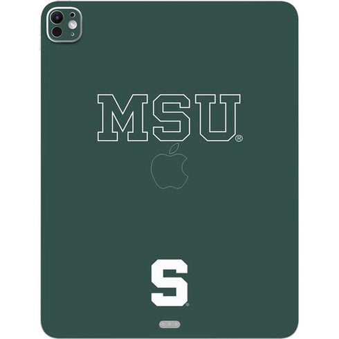 Michigan State University MSU Letters iPad Pro 13in M4 (2024) Skin