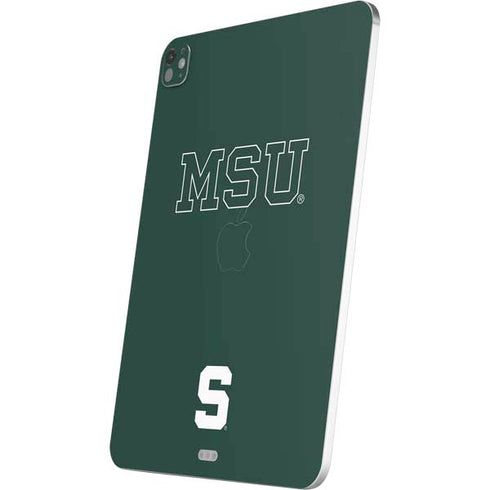 Michigan State University MSU Letters iPad Pro 13in M4 (2024) Skin
