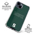 Michigan State University MSU Letters iPhone 15 Clear Case