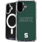 Michigan State University MSU Letters iPhone 16 Plus MagSafe Case