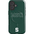 Michigan State University MSU Letters iPhone 16 Plus Magsafe Impact Case