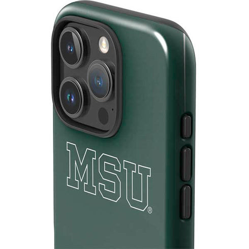 Michigan State University MSU Letters iPhone 16 Pro Impact Case