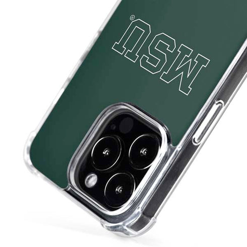 Michigan State University MSU Letters iPhone 16 Pro MagSafe Case