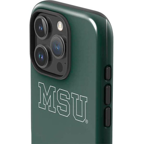 Michigan State University MSU Letters iPhone 16 Pro Max Impact Case