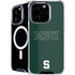 Michigan State University MSU Letters iPhone 16 Pro Max MagSafe Case