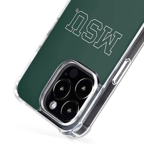 Michigan State University MSU Letters iPhone 16 Pro Max MagSafe Case