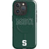 Michigan State University MSU Letters iPhone 16 Pro Max Magsafe Impact Case