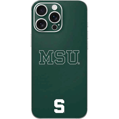 Michigan State University MSU Letters iPhone 16 Pro Max Skin