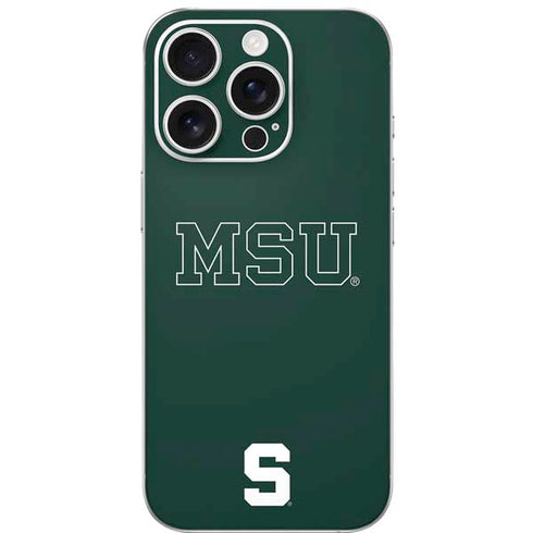 Michigan State University MSU Letters iPhone 16 Pro Skin