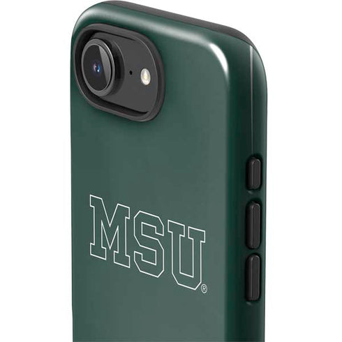 Michigan State University MSU Letters iPhone 16e Impact Case
