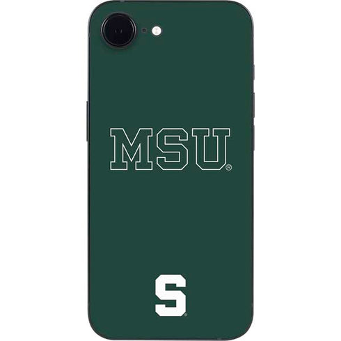 Michigan State University MSU Letters iPhone 16e Skin