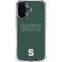 Michigan State University MSU Letters iPhone 17 Clear Case