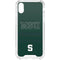 Michigan State University MSU Letters iPhone XS Clear Case