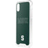 Michigan State University MSU Letters iPhone XS Clear Case