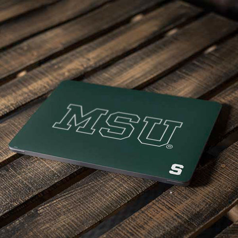 Michigan State University MSU Letters Apple MacBook Air Skin