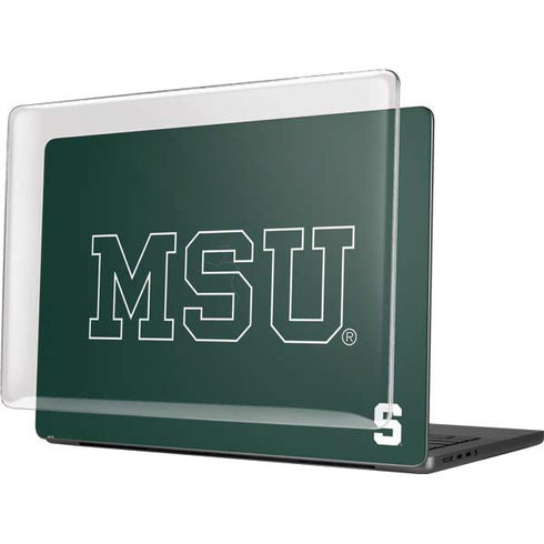 Michigan State University MSU Letters MacBook Pro 14in (2021-24) Case plus Skin