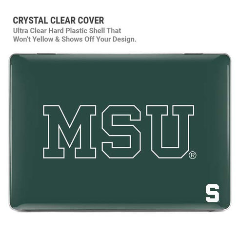 Michigan State University MSU Letters MacBook Pro 14in (2021-24) Case plus Skin