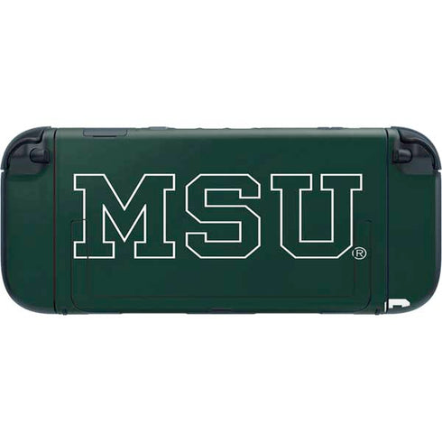 Michigan State University MSU Letters Nintendo Switch 2 (2025) with Joy-Con Skin