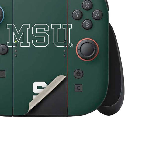 Michigan State University MSU Letters Nintendo Switch 2 (2025) Joy-Con Controller Skin