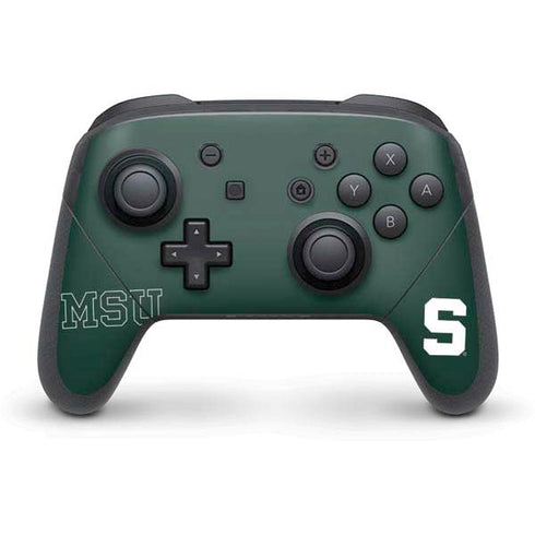 Michigan State University MSU Letters Nintendo Skins