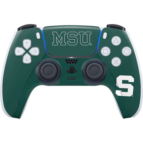 Michigan State University MSU Letters PlayStation PS5 Skins