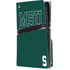 Michigan State University MSU Letters PlayStation PS5 Skins