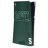 Michigan State University MSU Letters PS5 Slim Digital Edition Console Skin