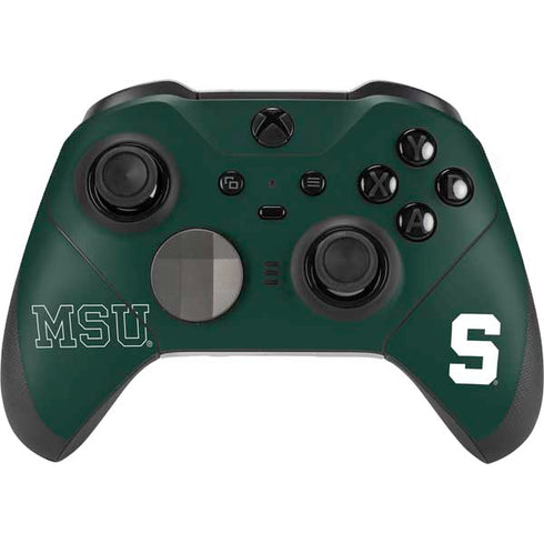 Michigan State University MSU Letters Xbox Elite Wireless Controller Series 2 Skin