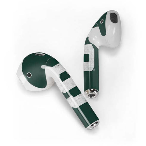 Michigan State University Spartans Away Grey S Apple AirPods Skin