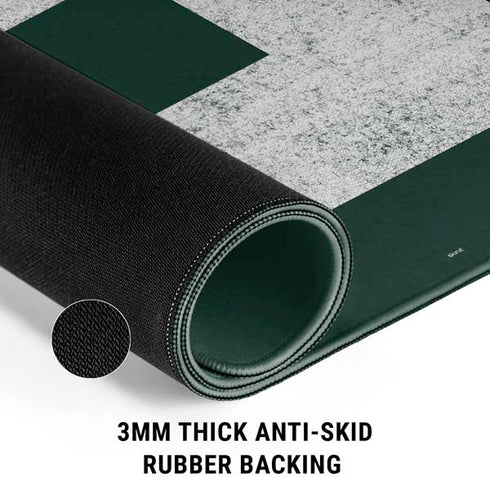 Michigan State University Spartans Away Grey S Gaming Mouse Pad